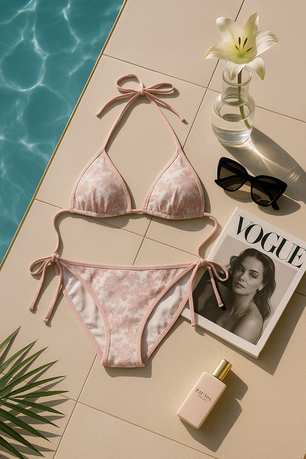 Pink Toile Printify